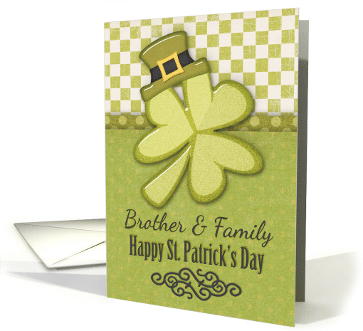 Happy St. Patrick's Day to Brother and Family Shamrock... (1467736)