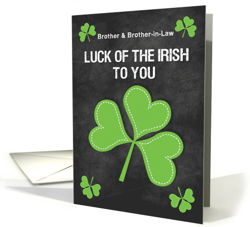 Happy St. Patrick's Day to Brother & Brother-in-Law Luck... (1555078)