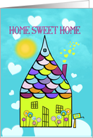 We’ve Moved New Address Announcement Home Sweet Home card