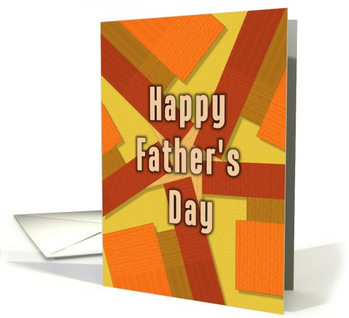 Happy Father's Day Kaleidoscope Squares card (920713)