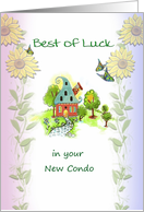 Congratulations Best of Luck in Your New Condo card