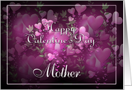 Blooming Hearts, Valentine ART, for Mother card