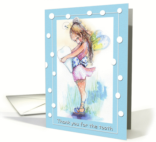 Cute Tooth fairy card (784060)