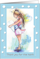 Cute Tooth fairy card