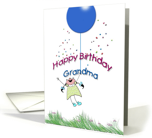 Happy Birthday Grandma, from Granddaughter card (864118)