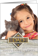 Custom Photo Best Dad Ever Father’s Day Custom Photo card