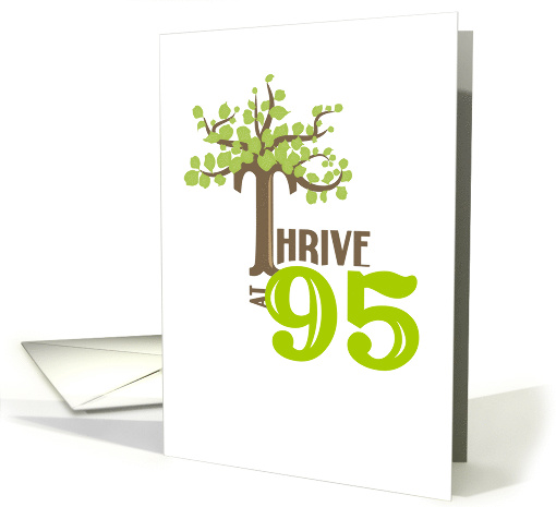 Thrive at 95 Happy Birthday card (1098160)