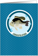 Bass Congratulations card