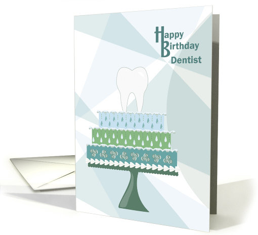 Tooth Dentist Happy Birthday card (1172858)