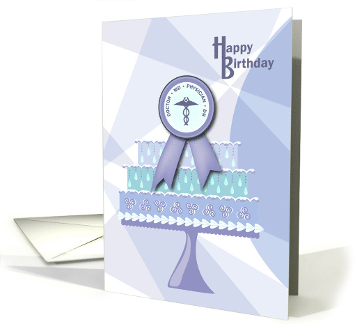 Medical Cake Doctor Happy Birthday card (1173488)