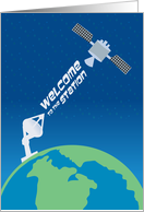 Satellite Welcome to the Station Team Member card