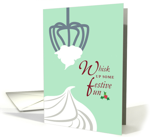Whisk Up Some Festive Fun Happy Holidays card (1413788)