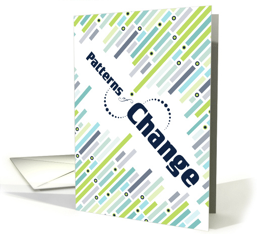 Patterns of Change Classic Business Phrases card (1426534)