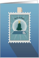 Stamp Collecting Philately Hobby Postal Service Christmas card