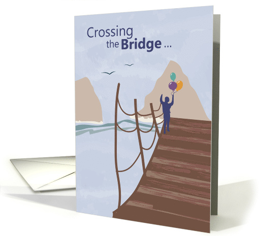 Crossing the Bridge Congratulations card (1735766)