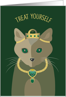 Treat and Believe in Yourself card