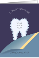 Pillow Lost Tooth Congratulations card