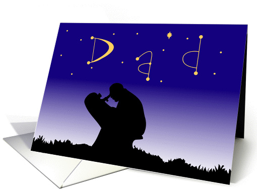 Astronomy Father's Day card (713021)