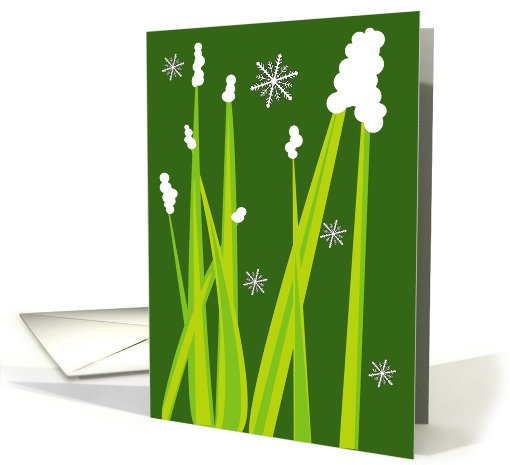 Grass and Snow card (713491)