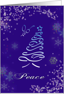 Bee Peace Season’s Greetings card