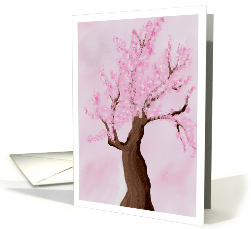 Cherry Blossom Tree Earth Day card (788899)