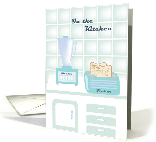 Retro In the Kitchen Recipe card (818964)