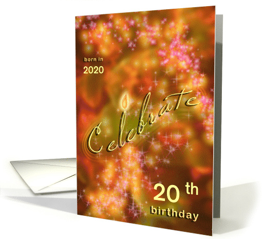 Custom Candle Beddian Birthday Celebrate card (917035)