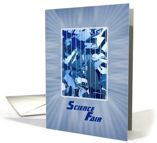 Solar Cell Science Fair Congratulations card (933045)