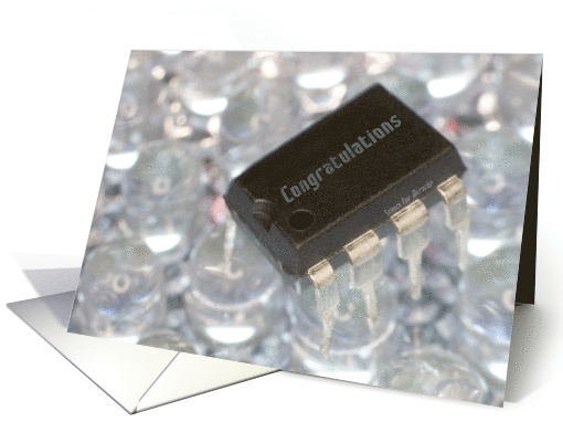 Microchip Science Fair Congratulations card (934307)