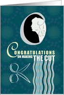 Making the Cut Congratulations Hair Donation card