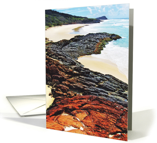 Fraser Island (blank inside) card (719144)