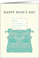 Happy Boss’s Day card