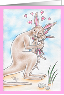 Mother’s Day Kangaroo card