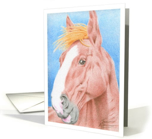 Birthday Horse card (849222)