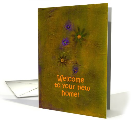 Welcome to your new home card (746519)