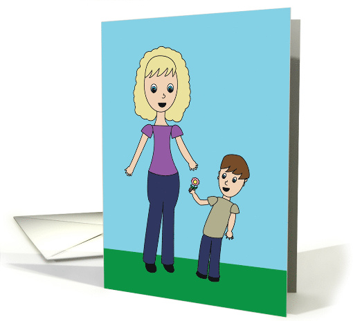 For Mom on Mother's Day from Son card (1562336)