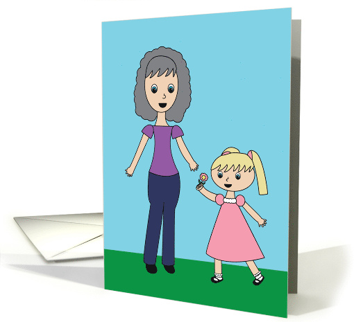 For Grandmother on Grandparents Day from Granddaughter card (1692420)