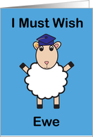 Graduation Sheep Funny card