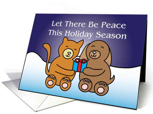 Let There Be Peace Holiday card (901747)