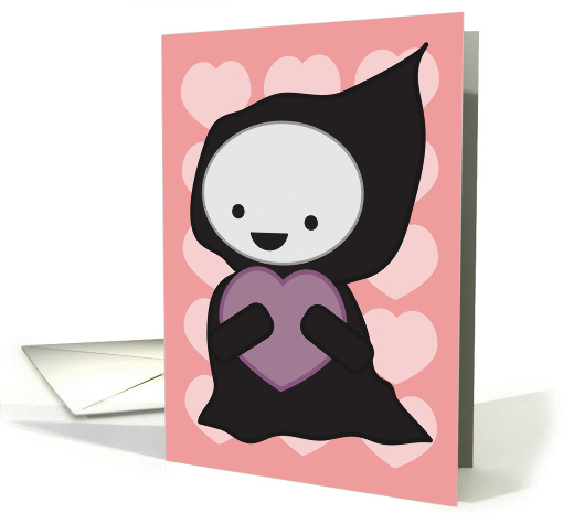 Grim Reaper with Heart card (975547)