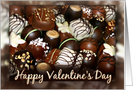 Happy Valentine’s Day Box of Chocolates Valentine with Chocolate card