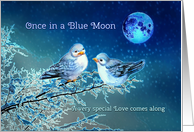 Happy Anniversary Bluebirds Under a Blue Moon card
