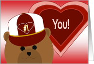 Special Boy - Best Bear Hugs! - Valentine card