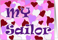 Sailor - I Love & Wait for My Sailor - Happy Valentine’s Day card