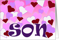 Son - Thousand Reasons I Love You - Happy Valentine’s Day card