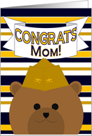 Mom, Congrats on Earning Your Wings of Gold! - Naval Aviator card