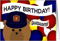 Granddaughter -Happy Birthday-Favorite Emergency Medical Technician card