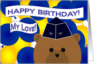 Girlfriend - Happy Birthday to My Favorite Air Force Officer! card