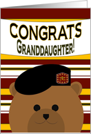 Congrats, Granddaughter! Promotion of Army Officer card