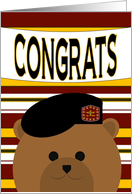 Congrats! Army Officer - Any Award/Recognition card